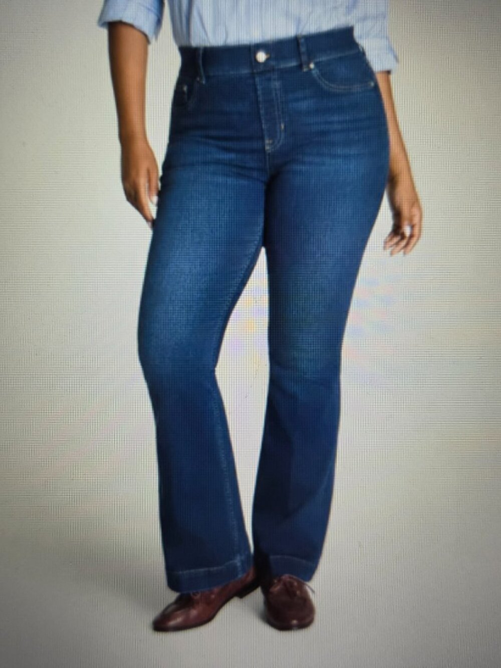 Spanx EveryWhere Pull-On Flare Jeans - NWOT - size 1X